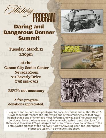 Living History: Daring and Dangerous Donner Summit